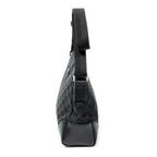 Shoulder Bag Joy Messenger Black Monogrammed Canvas