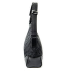 Shoulder Bag Joy Messenger Black Monogrammed Canvas