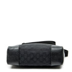 Shoulder Bag Joy Messenger Black Monogrammed Canvas