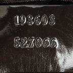 Handbag Medium Boston Dark Brown Supreme Coated Canvas