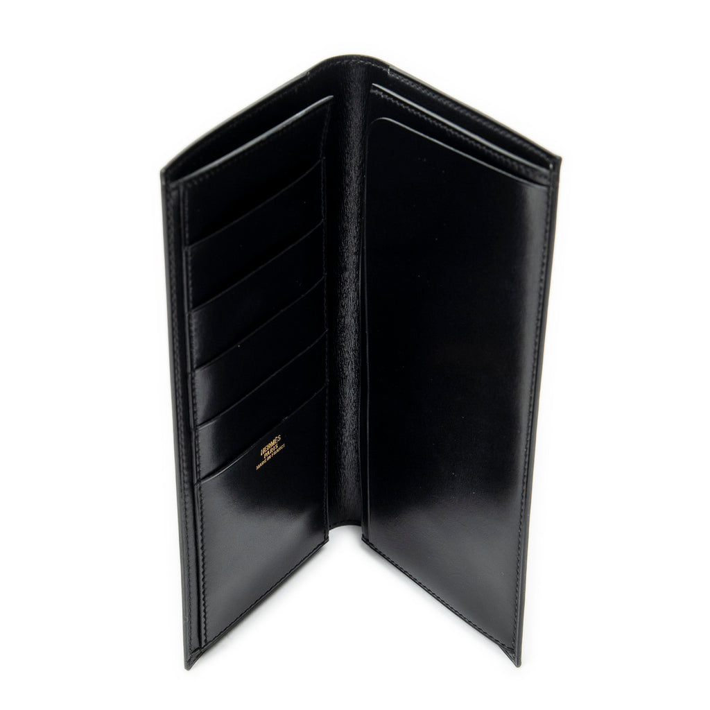 Wallet Vintage MC2 Fleming Long Wallet Black Box Leather