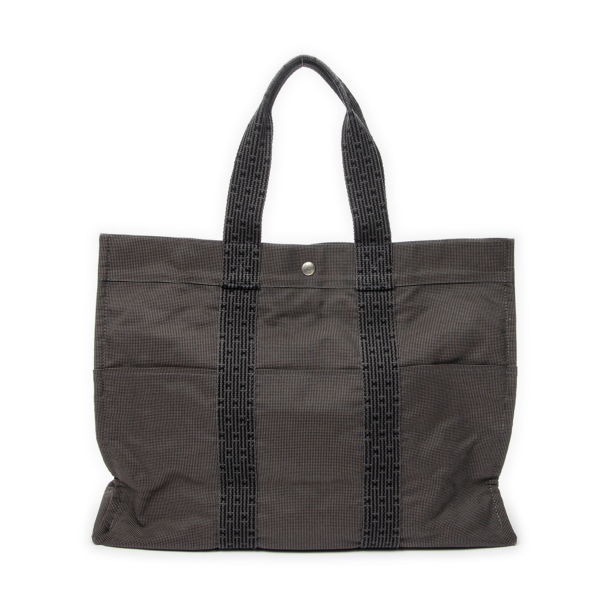 Shoulder Bag Herline Tote GM Grey Canvas