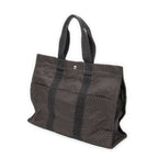 Shoulder Bag Herline Tote GM Grey Canvas
