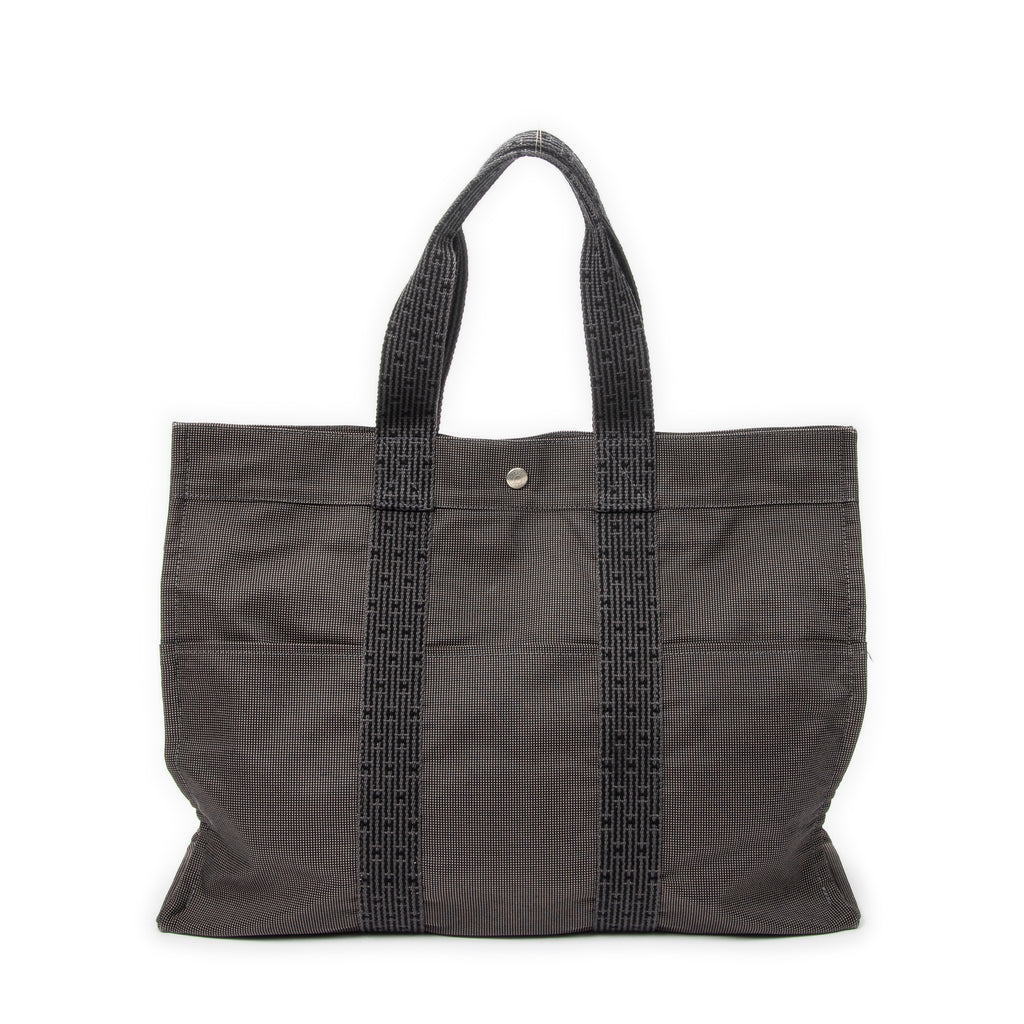 Shoulder Bag Herline Tote GM Grey Canvas