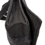 Shoulder Bag Herline Besace MM Grey Canvas