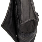 Shoulder Bag Herline Besace MM Grey Canvas
