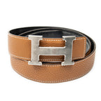Belt Constance H Belt 85 Black Togo Leather
