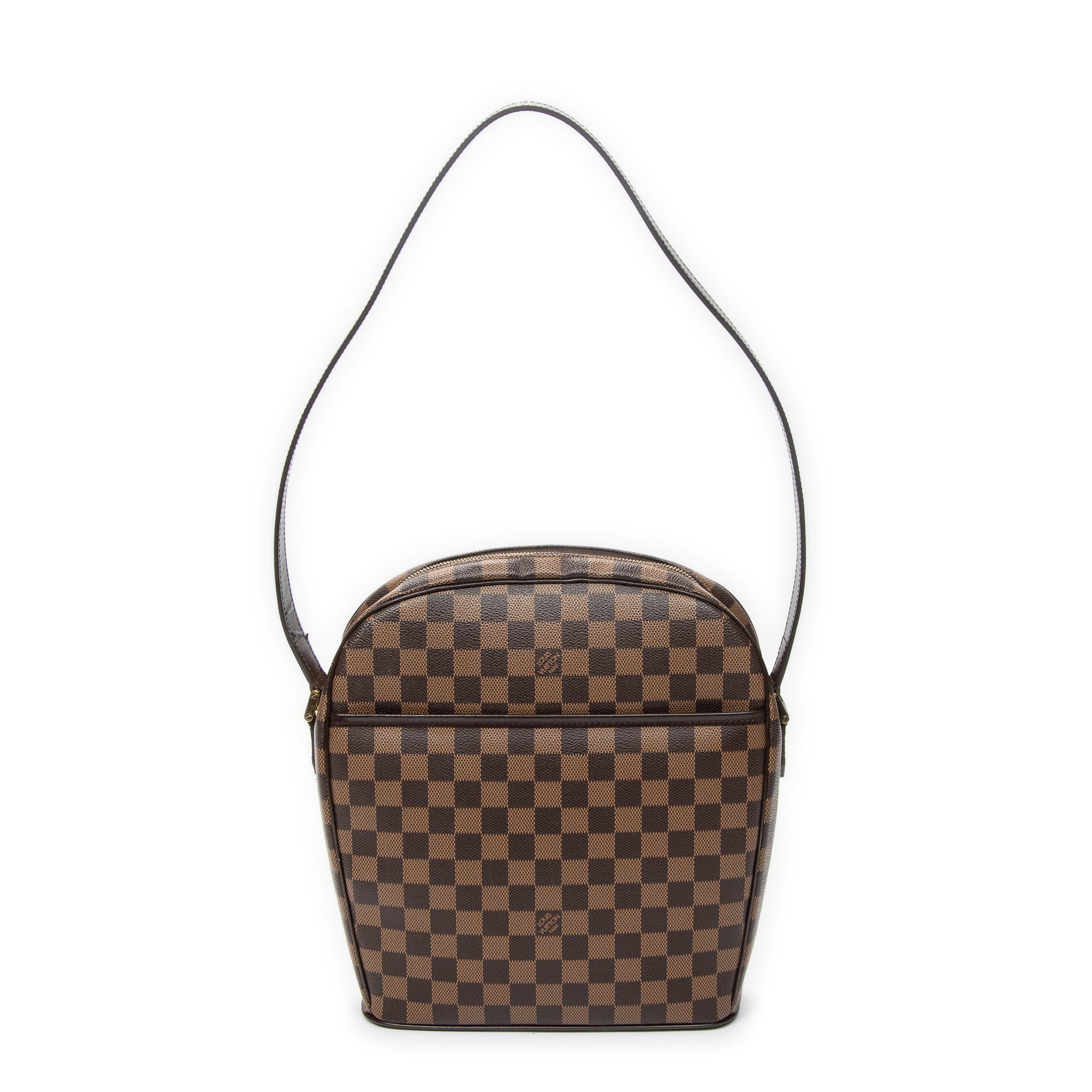 Shoulder Bag Ipanema GM Brown Damier Ebene