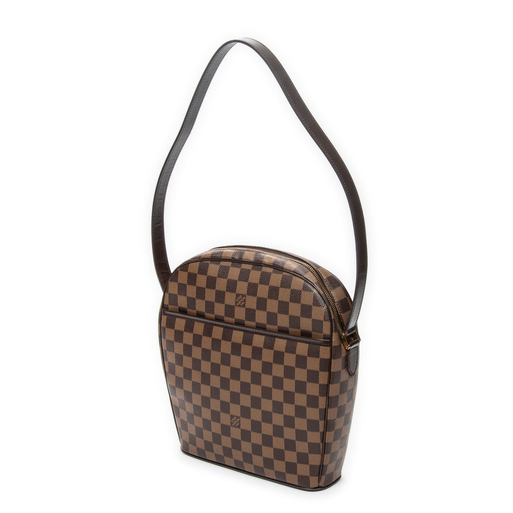 Shoulder Bag Ipanema GM Brown Damier Ebene