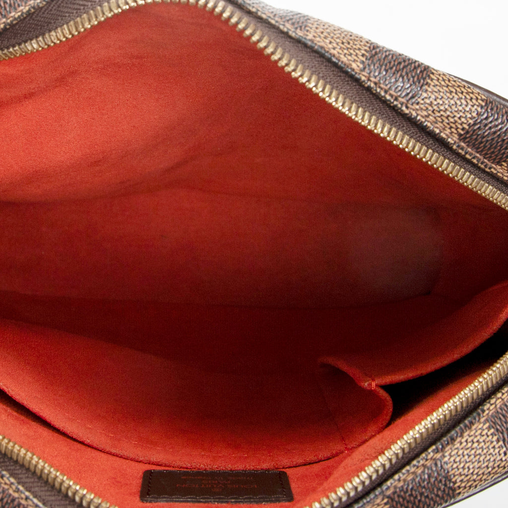 Shoulder Bag Ipanema GM Brown Damier Ebene