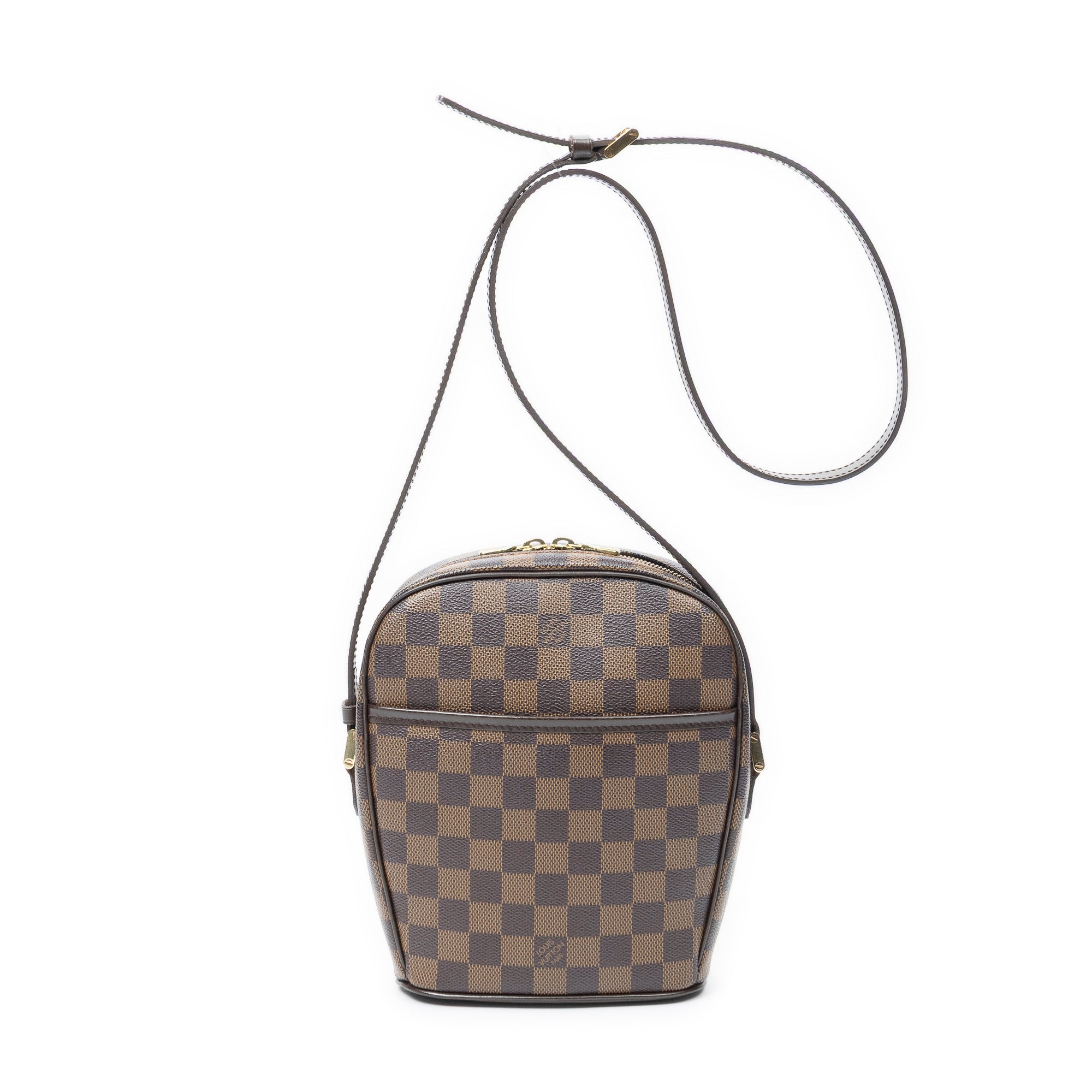 Shoulder Bag Ipanema PM Brown Damier Ebene