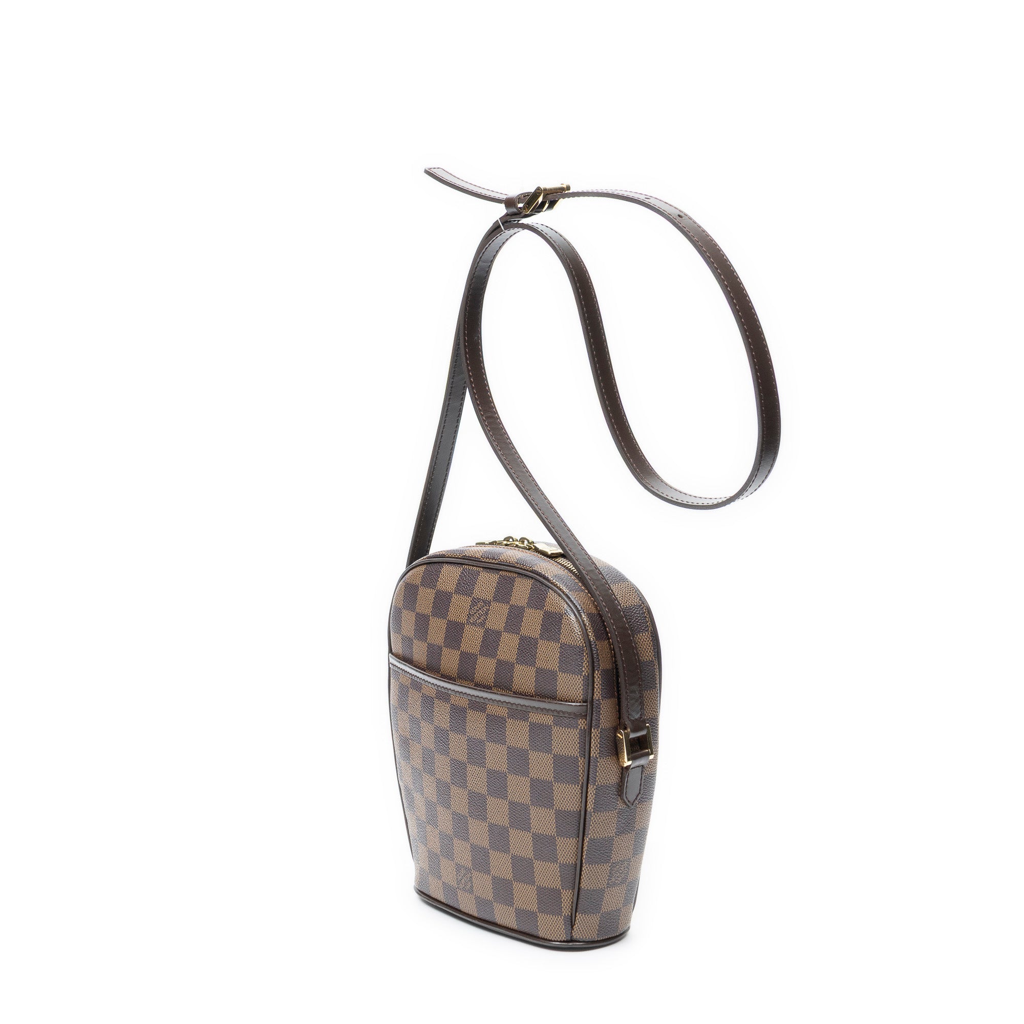 Shoulder Bag Ipanema PM Brown Damier Ebene