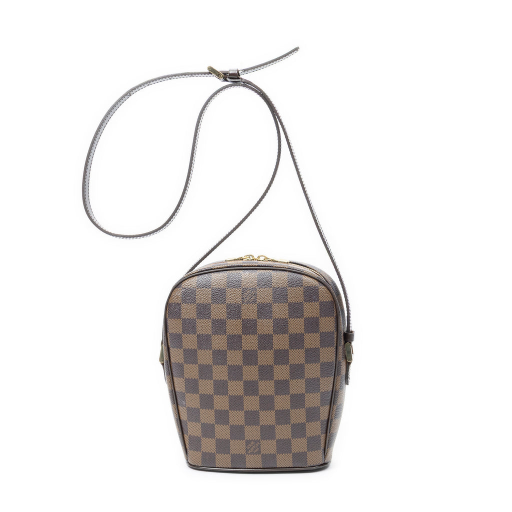 Shoulder Bag Ipanema PM Brown Damier Ebene