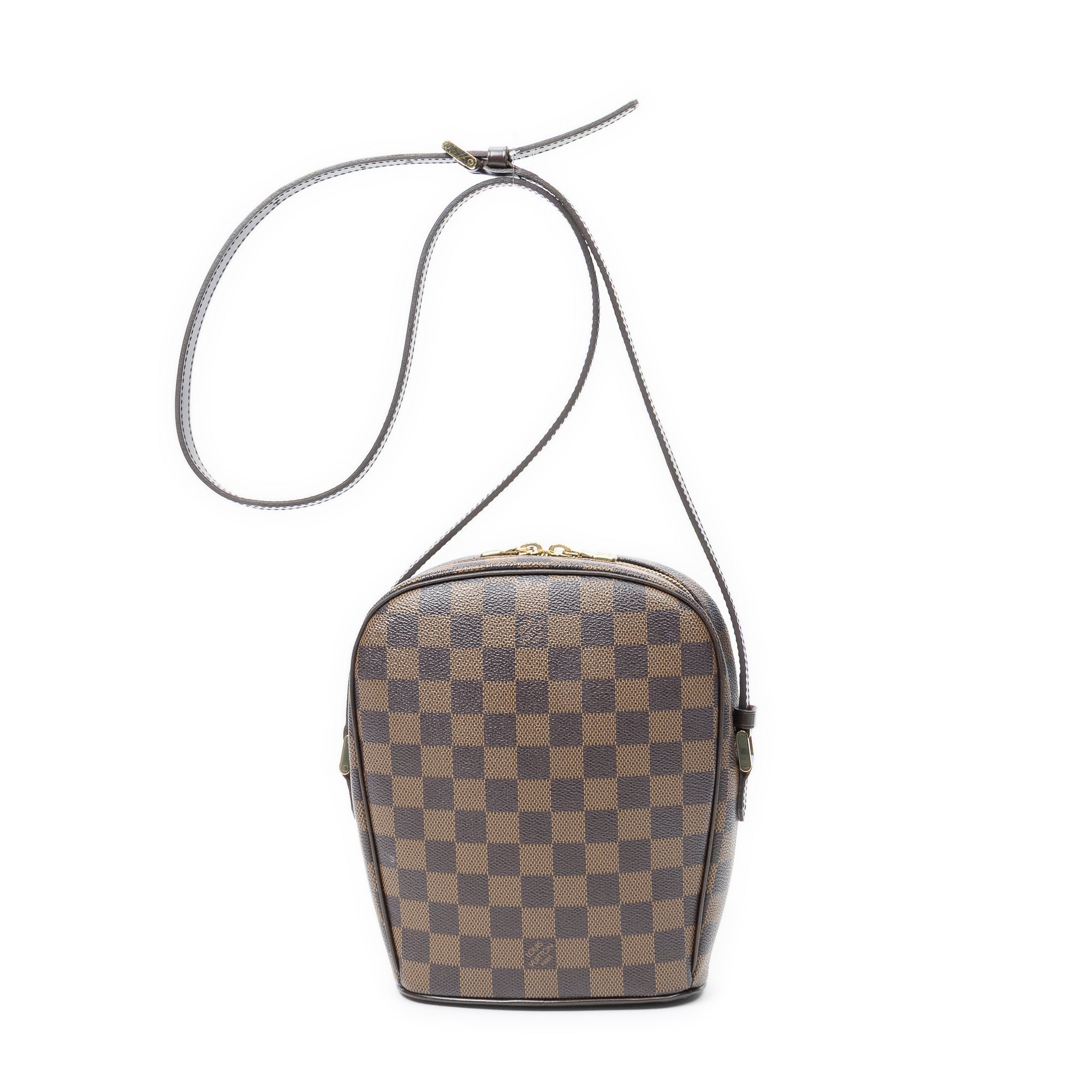 Shoulder Bag Ipanema PM Brown Damier Ebene