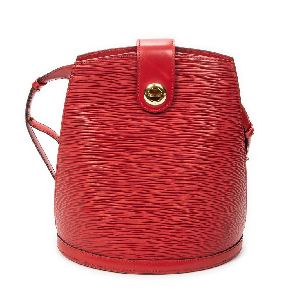 Shoulder Bag Cluny Red Epi