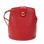Shoulder Bag Cluny Red Epi