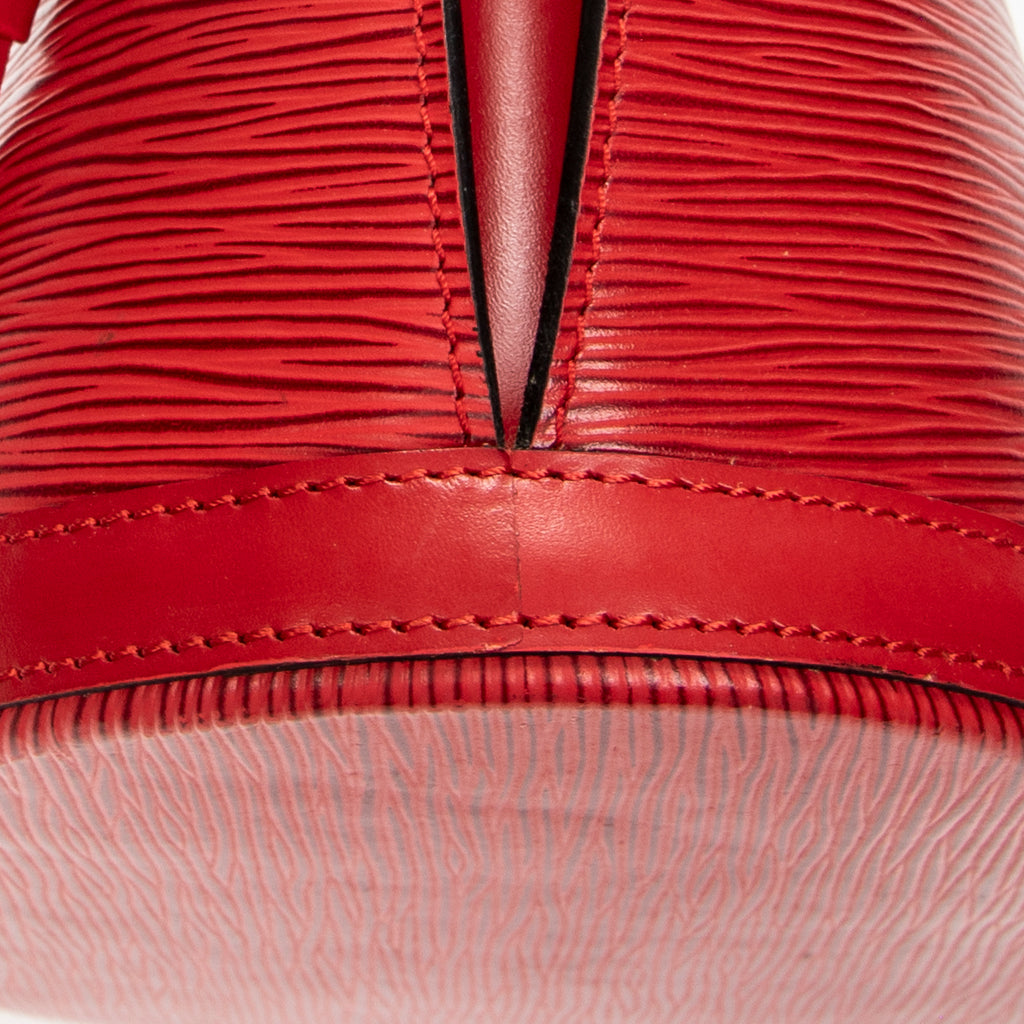 Shoulder Bag Cluny Red Epi