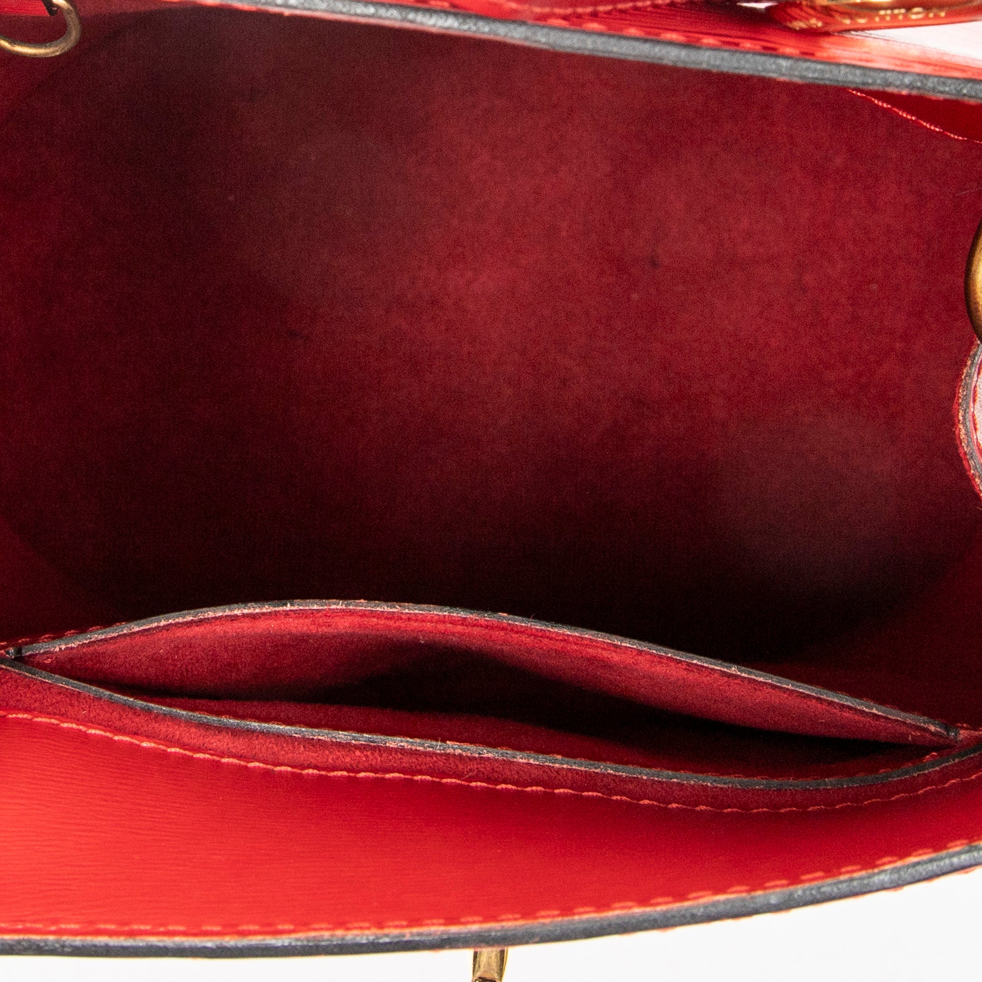 Shoulder Bag Cluny Red Epi