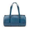 Handbag Soufflot Blue Epi