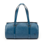 Handbag Soufflot Blue Epi