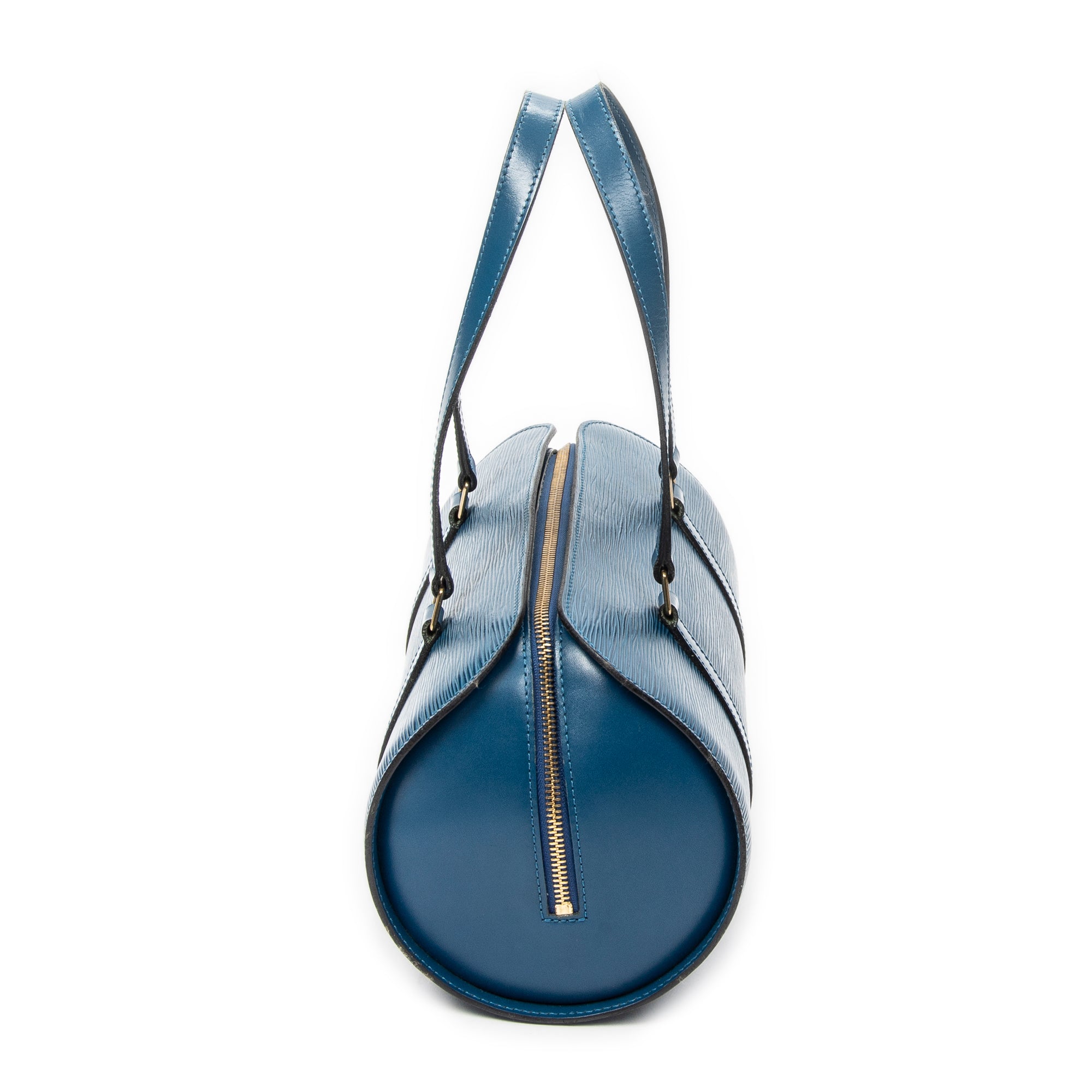 Handbag Soufflot Blue Epi