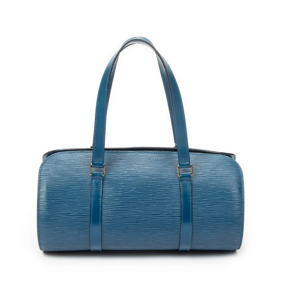 Sac à main Soufflot Épi bleu