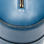Handbag Soufflot Blue Epi