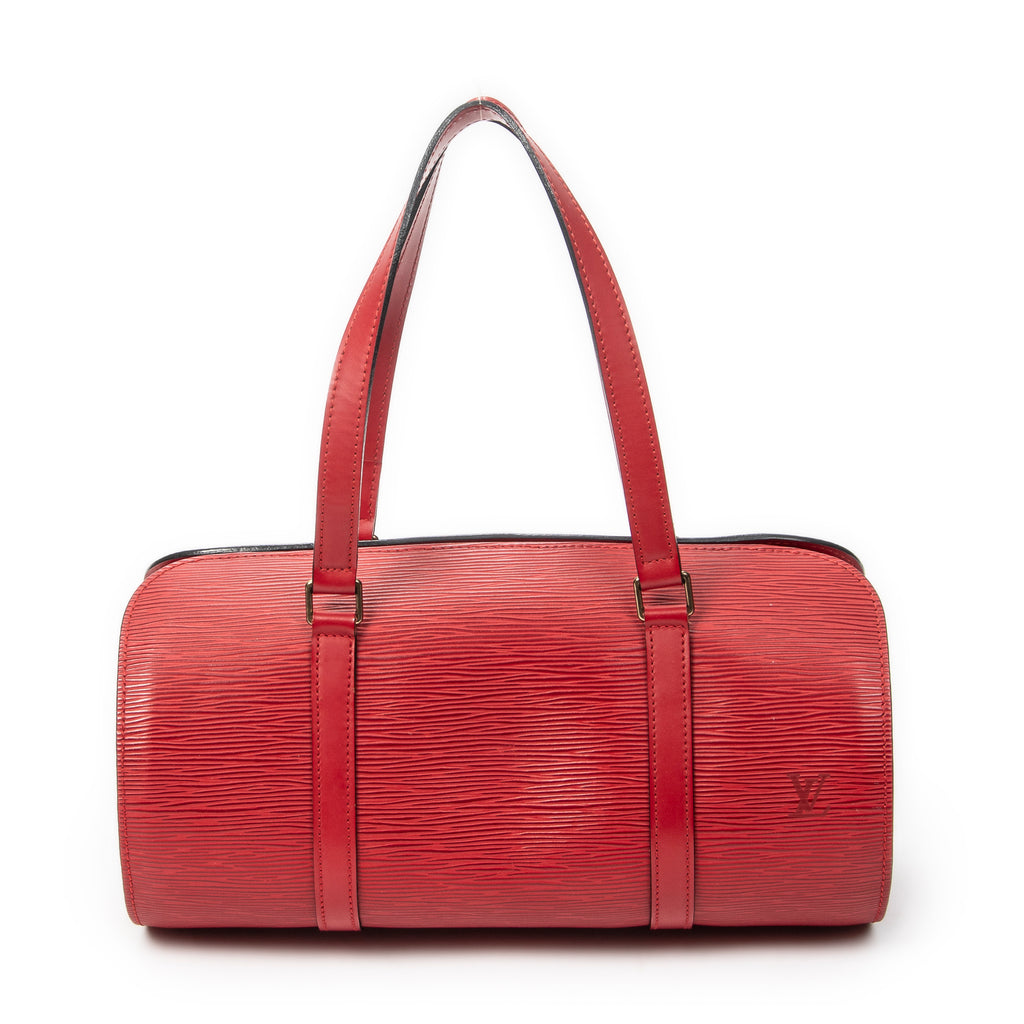 Handbag Soufflot Red Epi