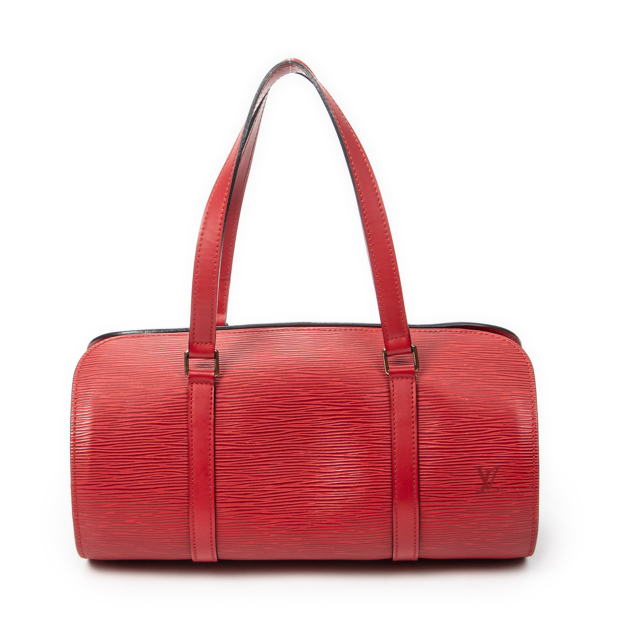 Handbag Soufflot Red Epi