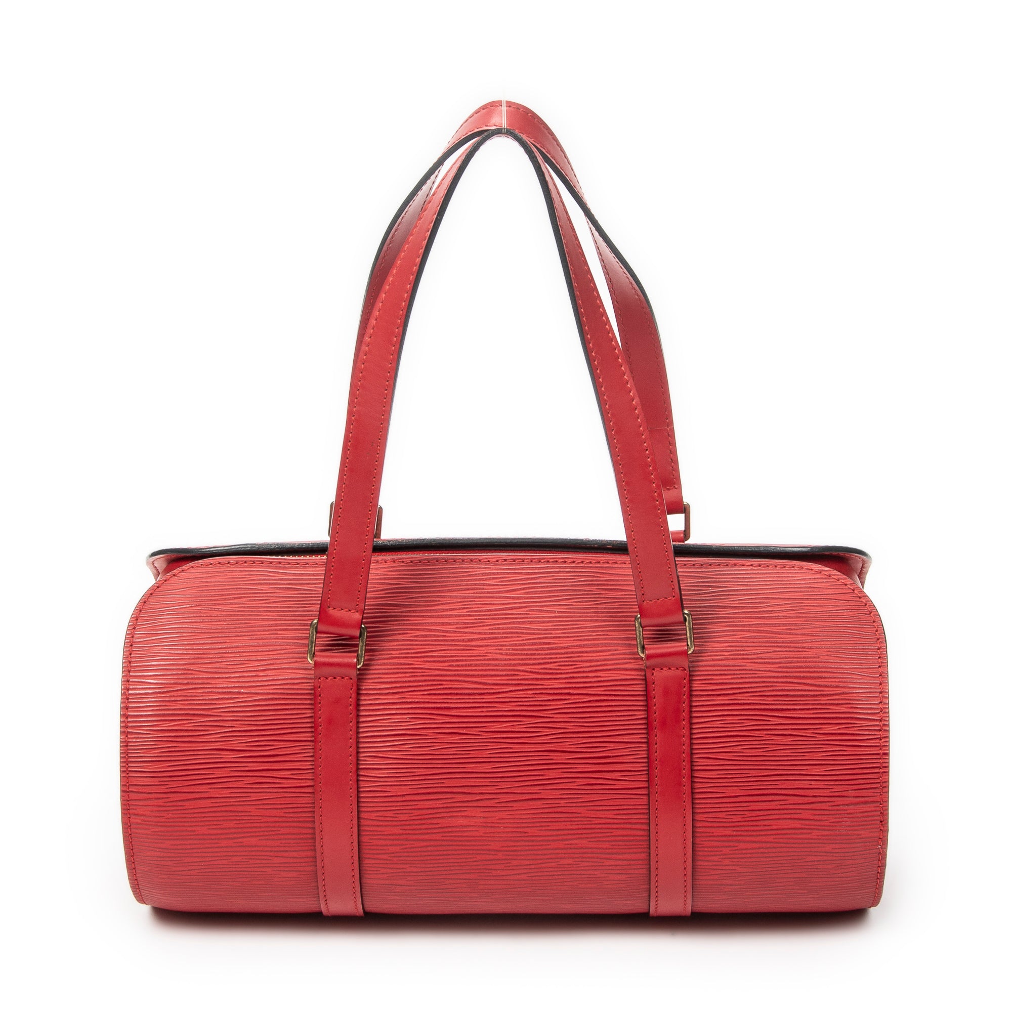 Handbag Soufflot Red Epi