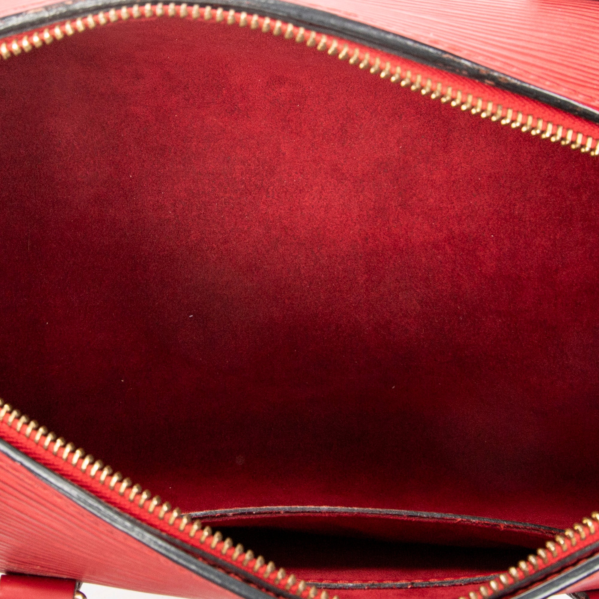 Handbag Soufflot Red Epi