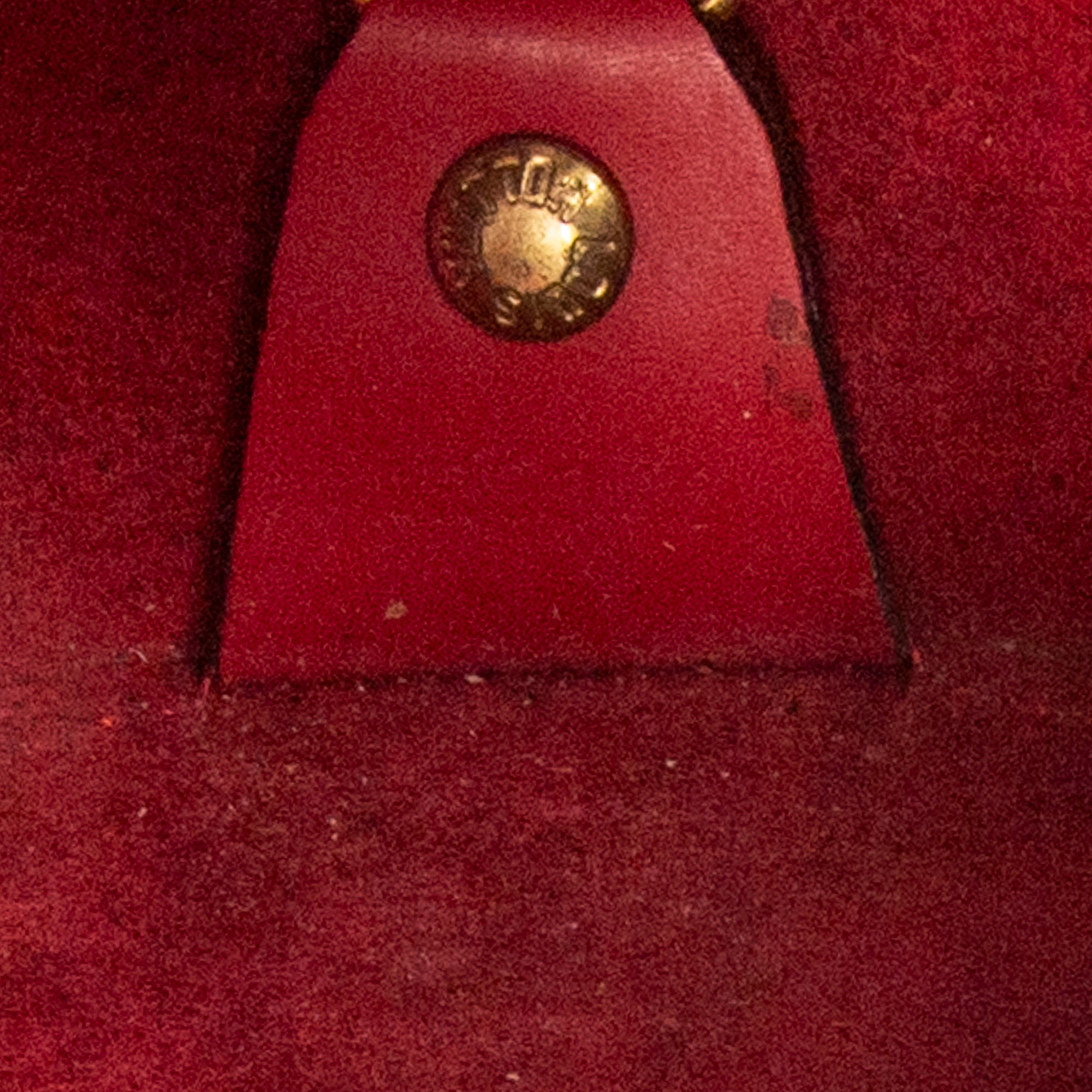 Handbag Soufflot Red Epi