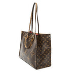 Shoulder Bag On The Go Brown Monogram Giant Reverse