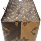 Shoulder Bag On The Go Brown Monogram Giant Reverse