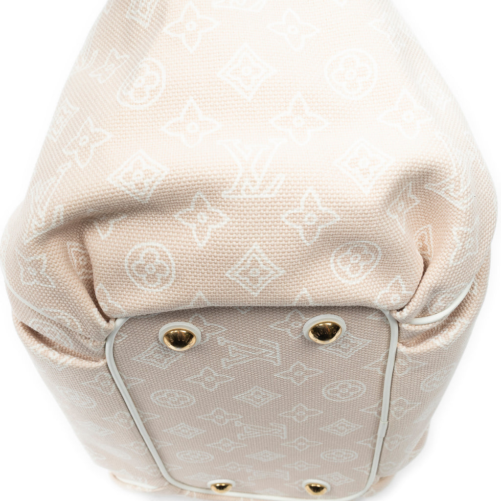 Shoulder Bag Cabas Ipanema GM Sable Monogram Woven Canvas