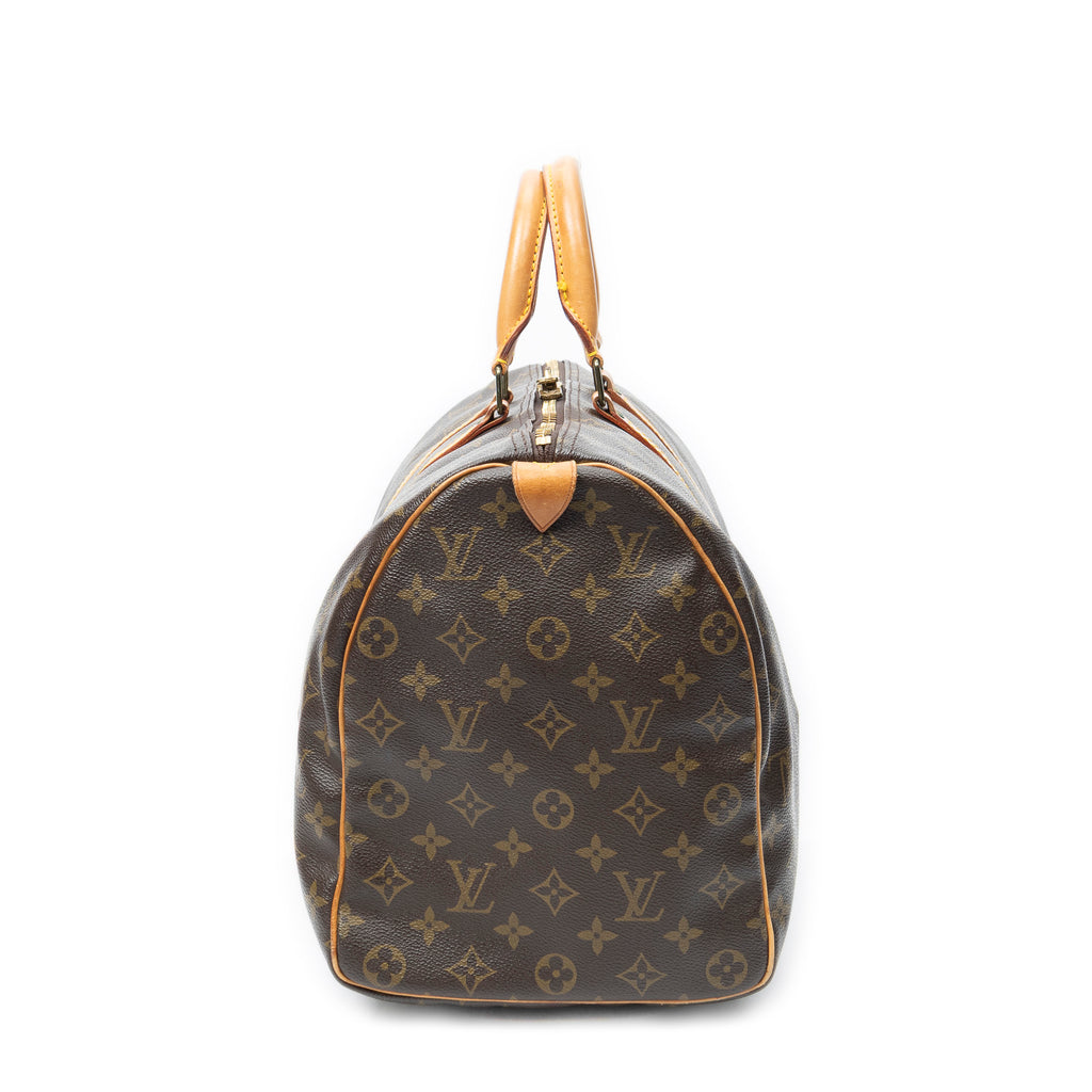 Travel Bag Keepall 45 Brown Monogram Canvas