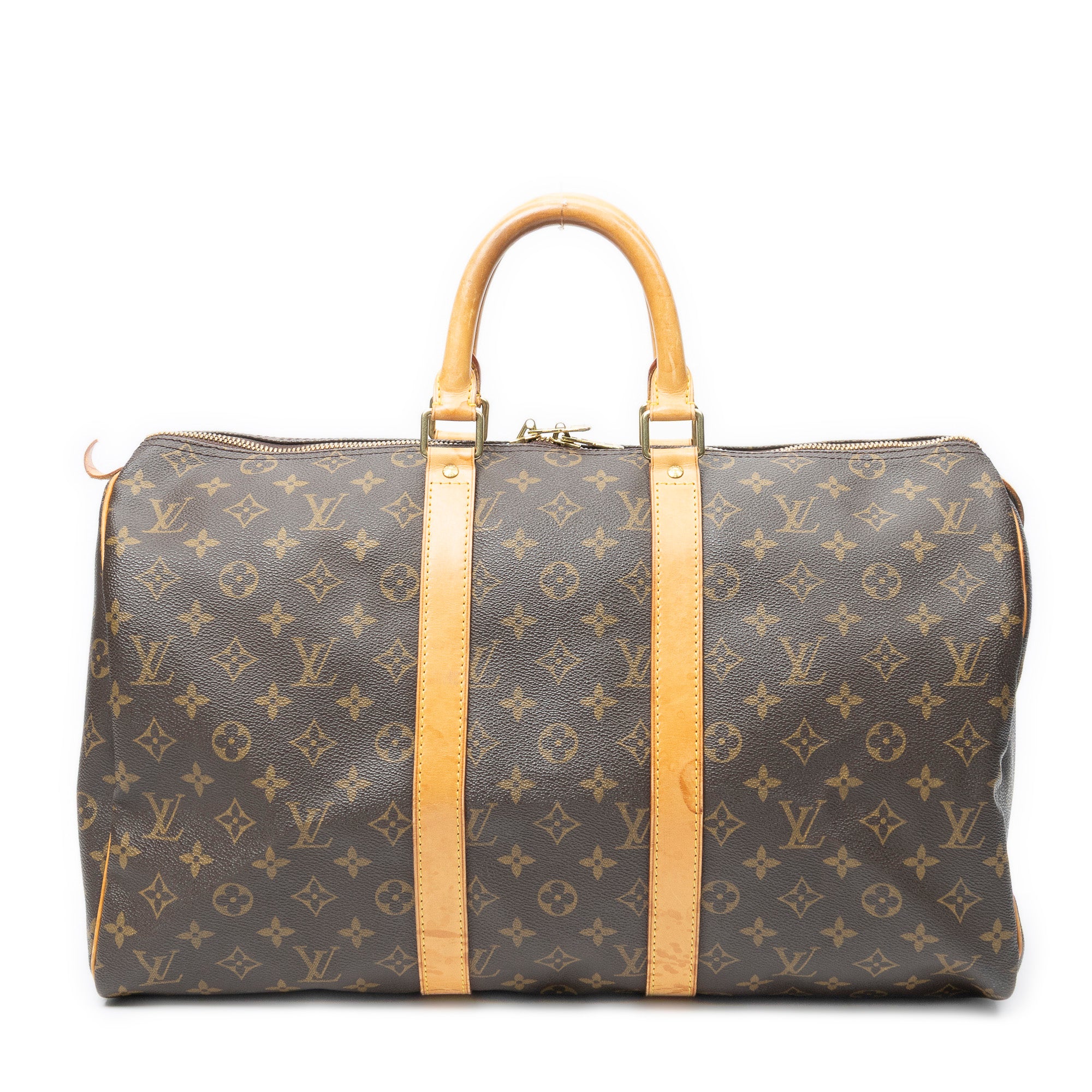 Travel Bag Keepall 45 Brown Monogram Canvas