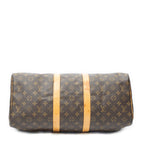 Travel Bag Keepall 45 Brown Monogram Canvas