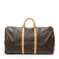 Travel Bag Keepall 60 Brown Monogram Canvas