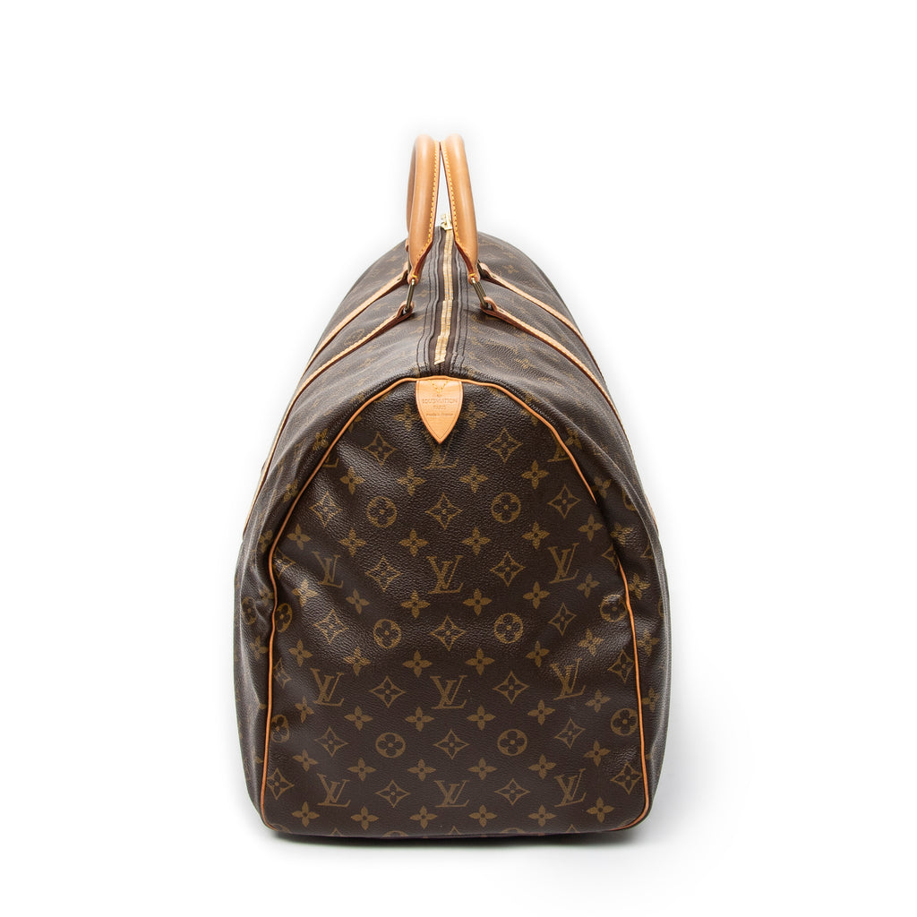 Travel Bag Keepall 60 Brown Monogram Canvas