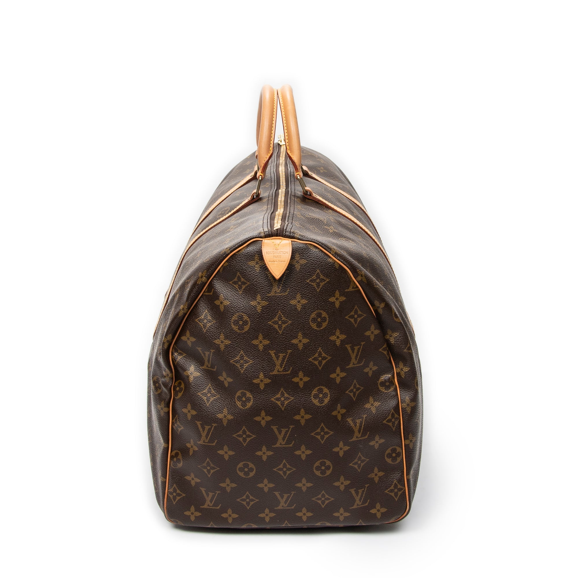 Travel Bag Keepall 60 Brown Monogram Canvas
