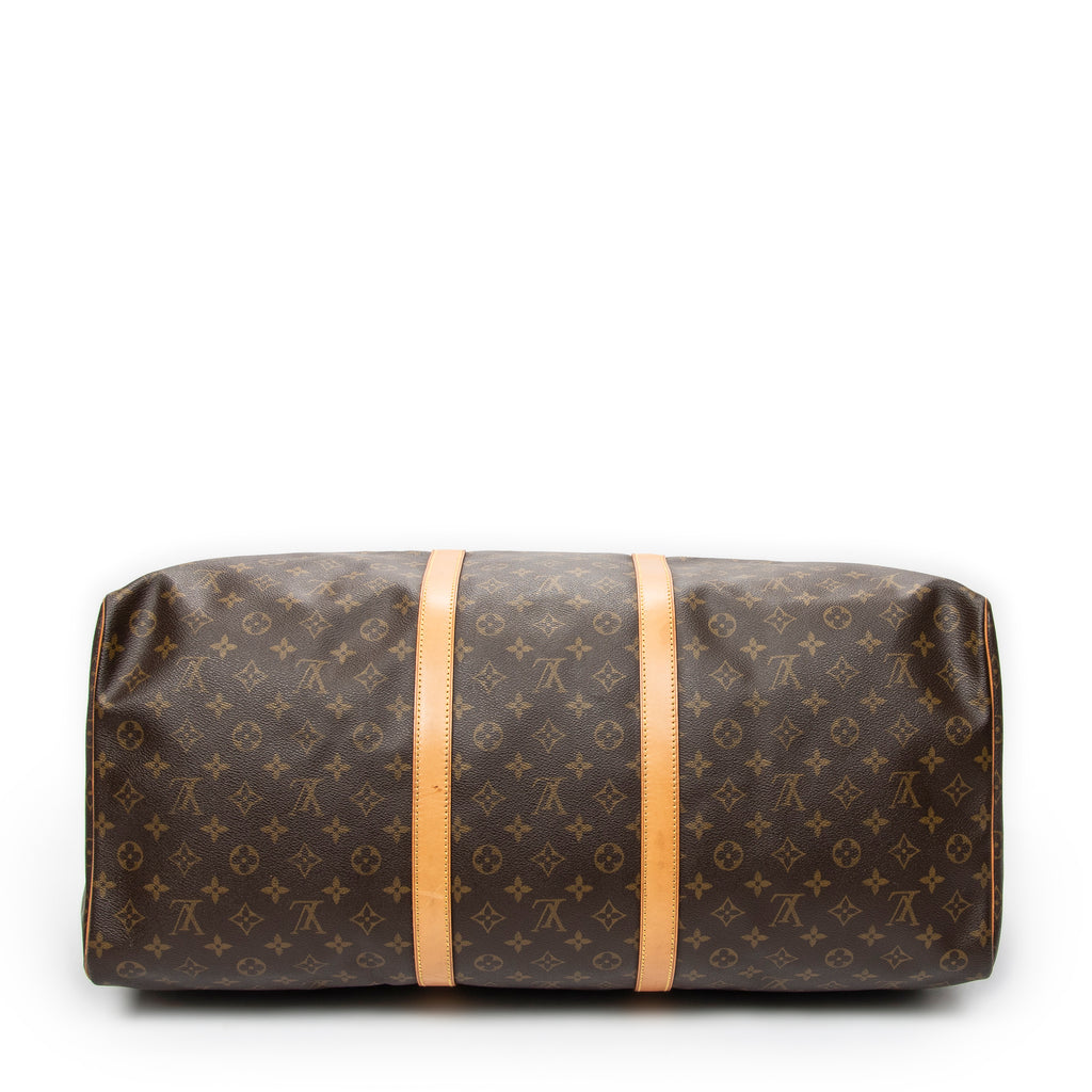 Travel Bag Keepall 60 Brown Monogram Canvas