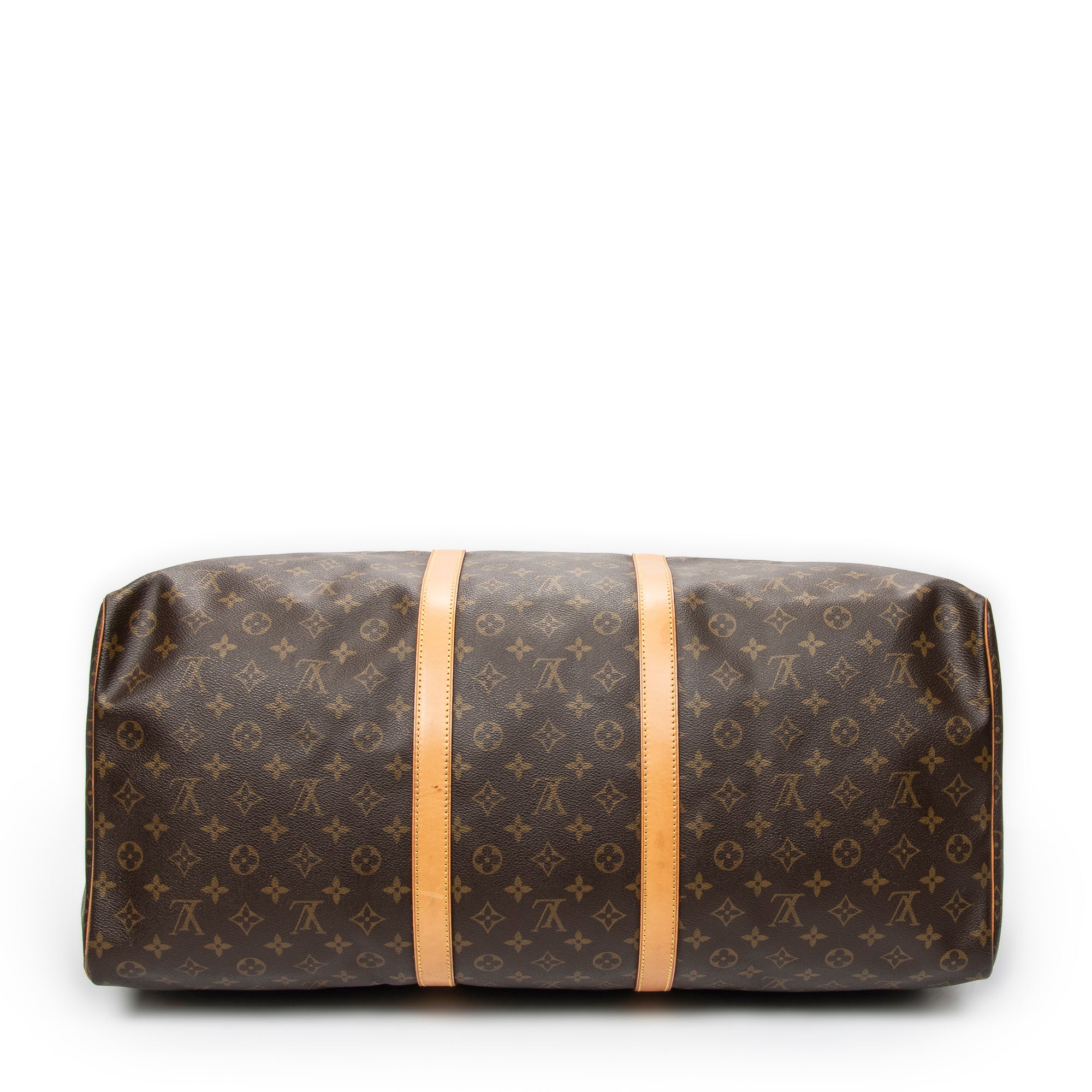 Travel Bag Keepall 60 Brown Monogram Canvas