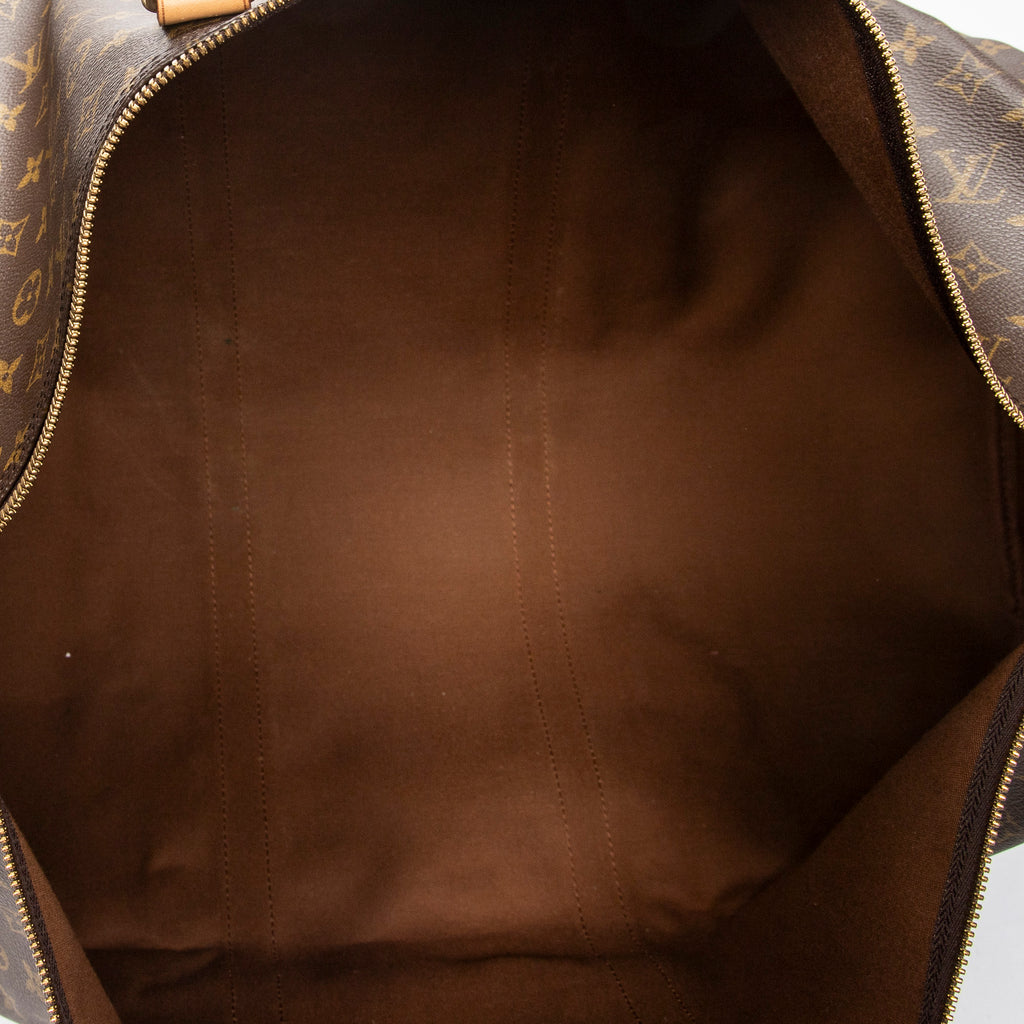 Travel Bag Keepall 60 Brown Monogram Canvas
