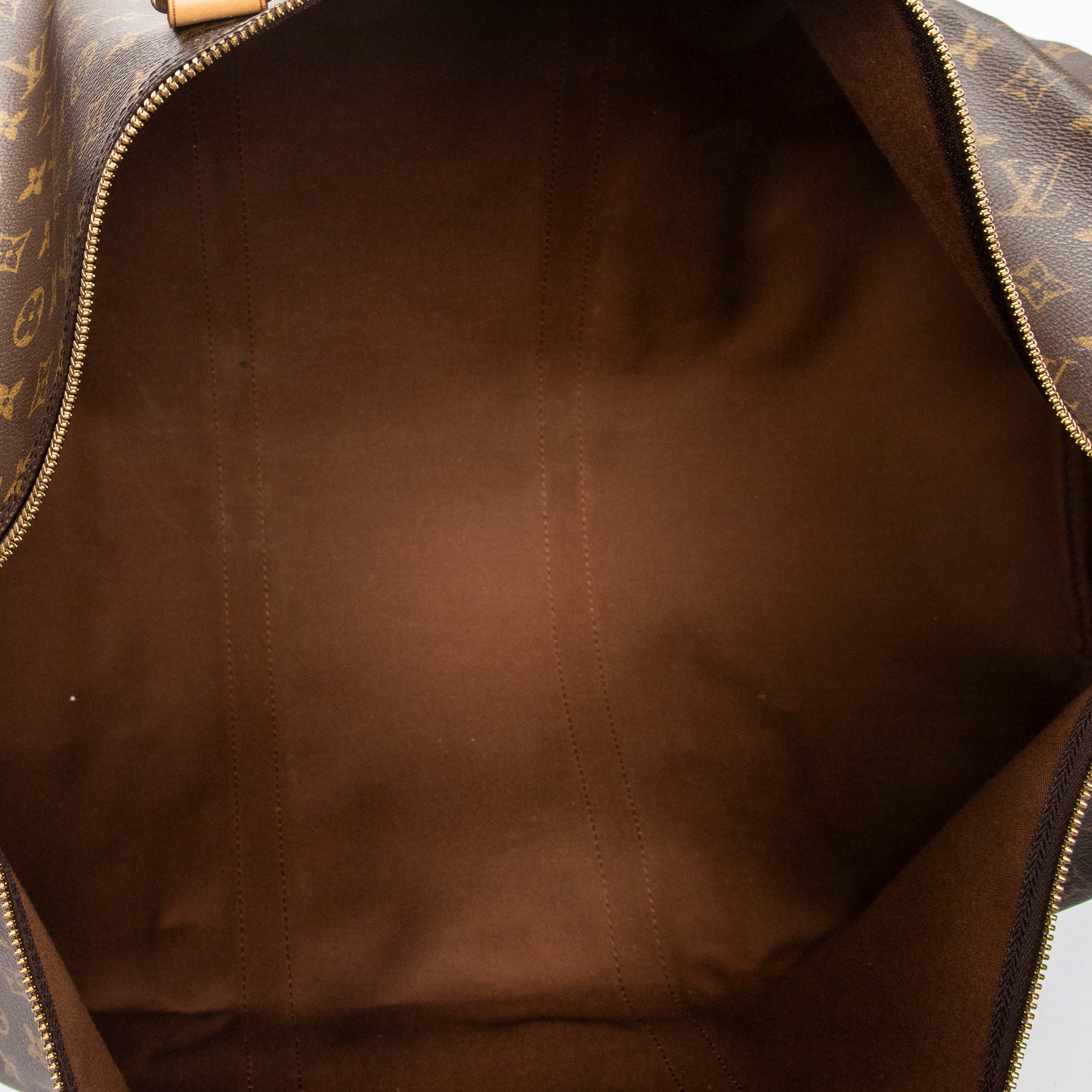 Travel Bag Keepall 60 Brown Monogram Canvas