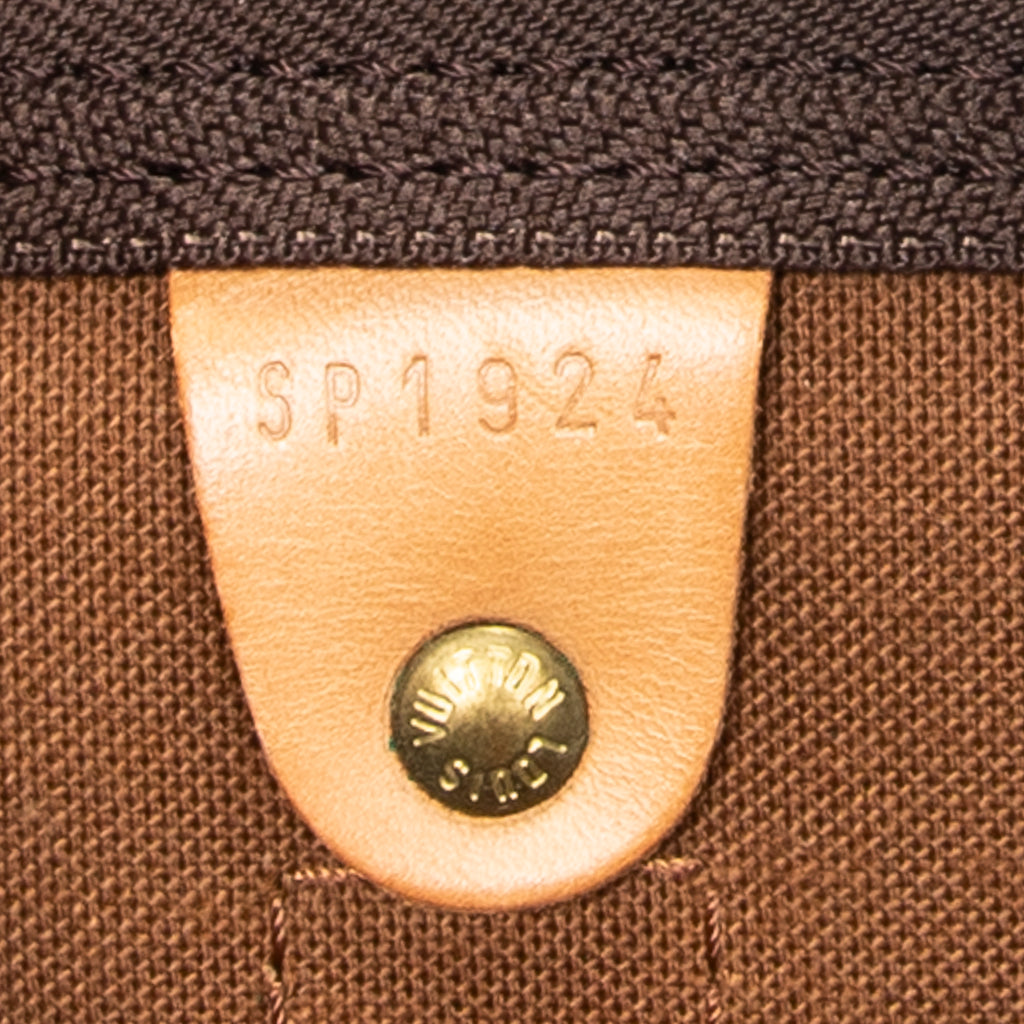 Travel Bag Keepall 60 Brown Monogram Canvas