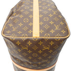 Travel Bag Keepall Bandouliere 55 Brown Monogram Canvas