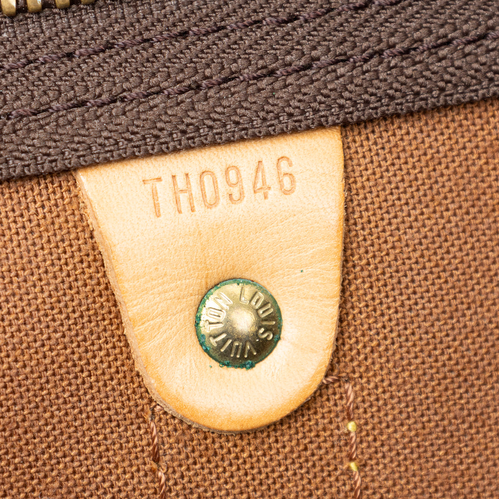 Travel Bag Keepall Bandouliere 55 Brown Monogram Canvas