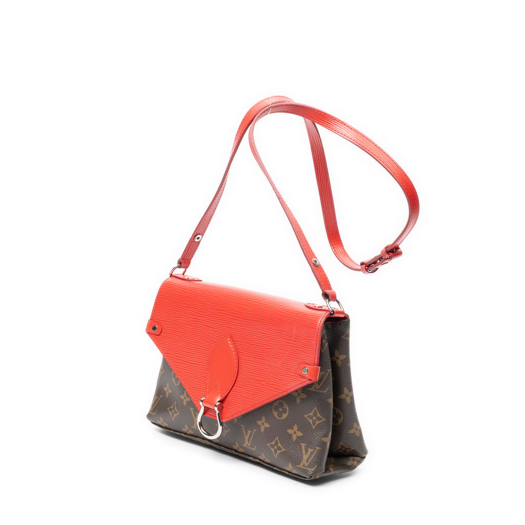 Shoulder Bag Saint Michel Brown Monogram Epi
