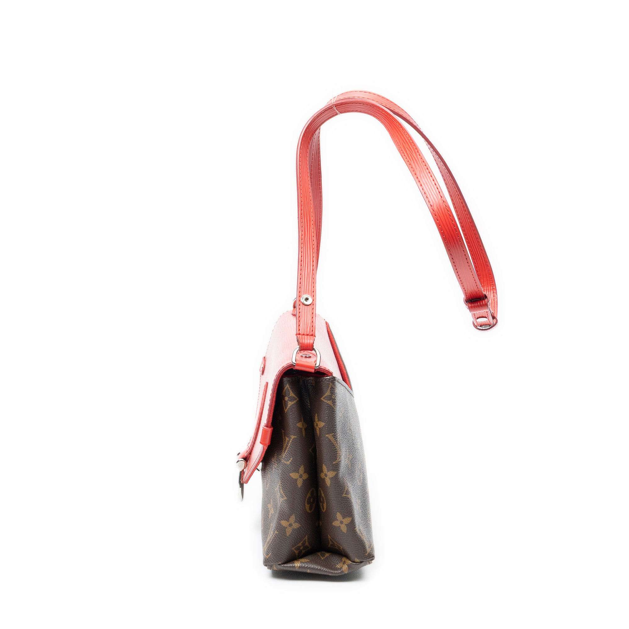 Shoulder Bag Saint Michel Brown Monogram Epi